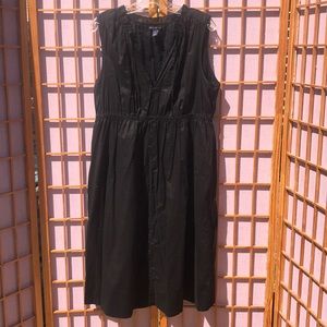 Gap 100% Cotton Cinch Waist Dress